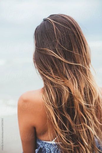 cabelo praiano ondulado