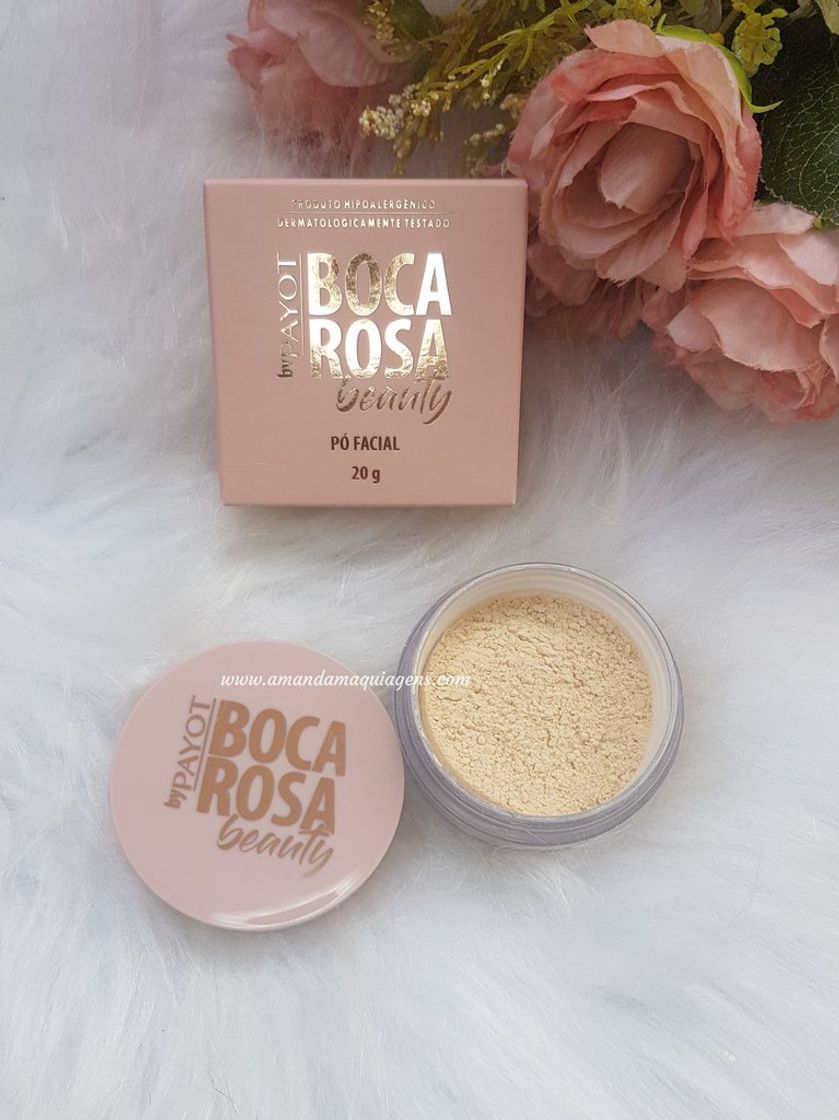 Moda Pó Facial Solto Boca Rosa Beauty - Cor Mármore 2 By Payot