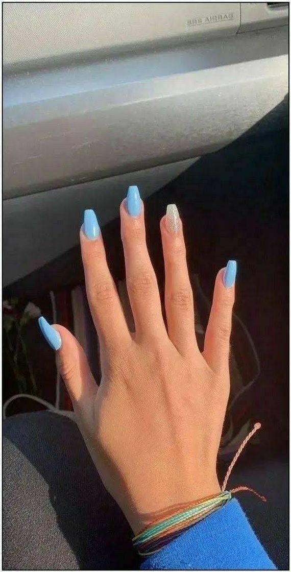 Fashion Blue nails