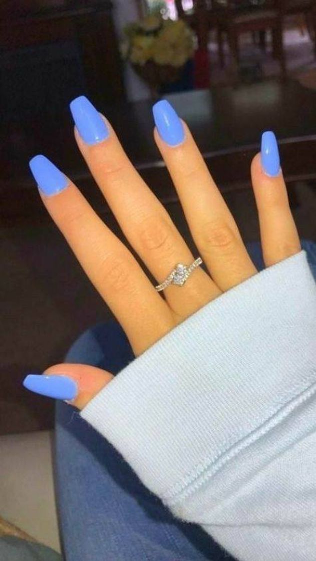 Fashion Blue nail