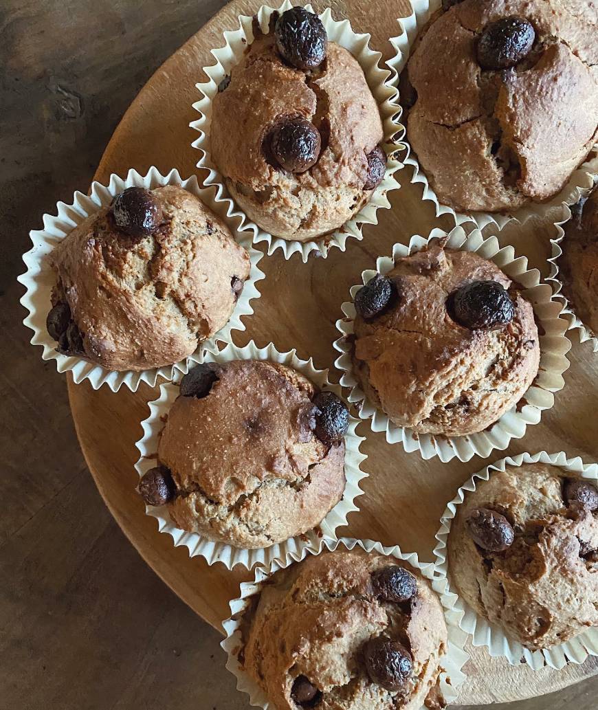 Fashion Muffins de plátano y choco