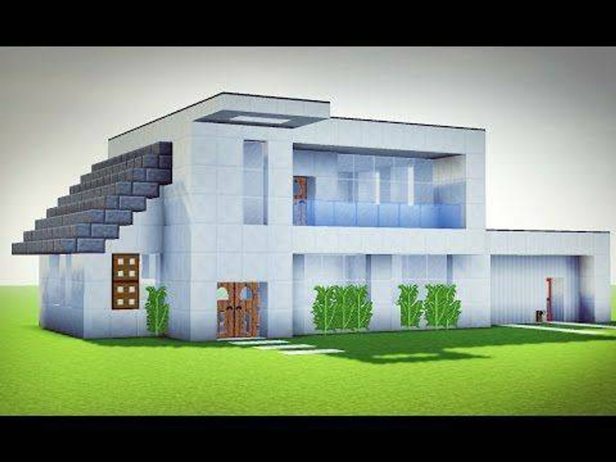 Social Casa minecraft moderna 1