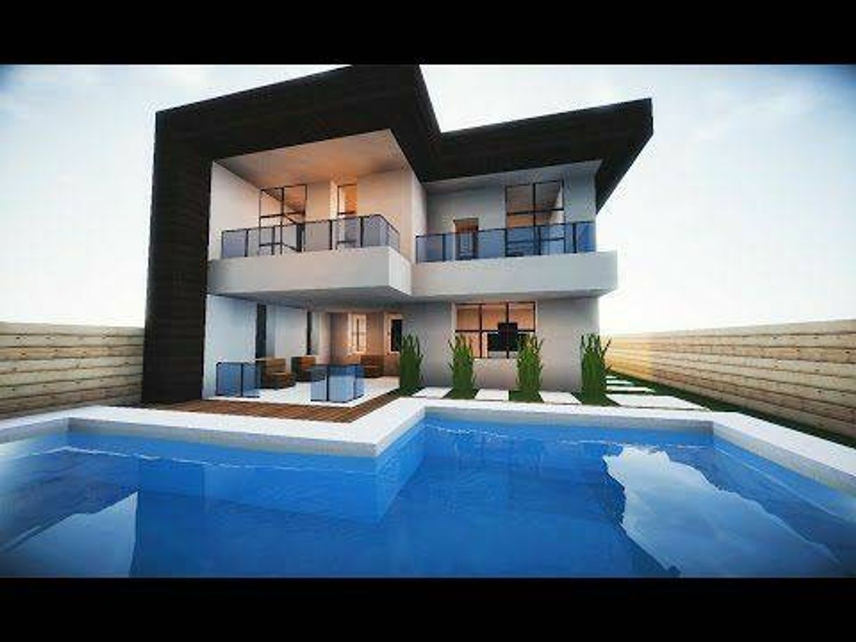 Social Casa minecraft moderna 2