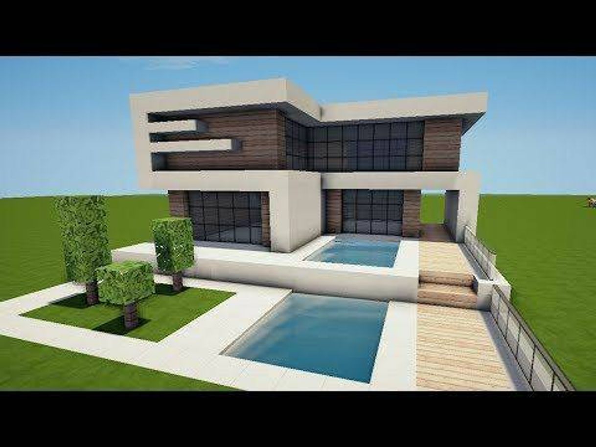 Social Casa minecraft moderna 3