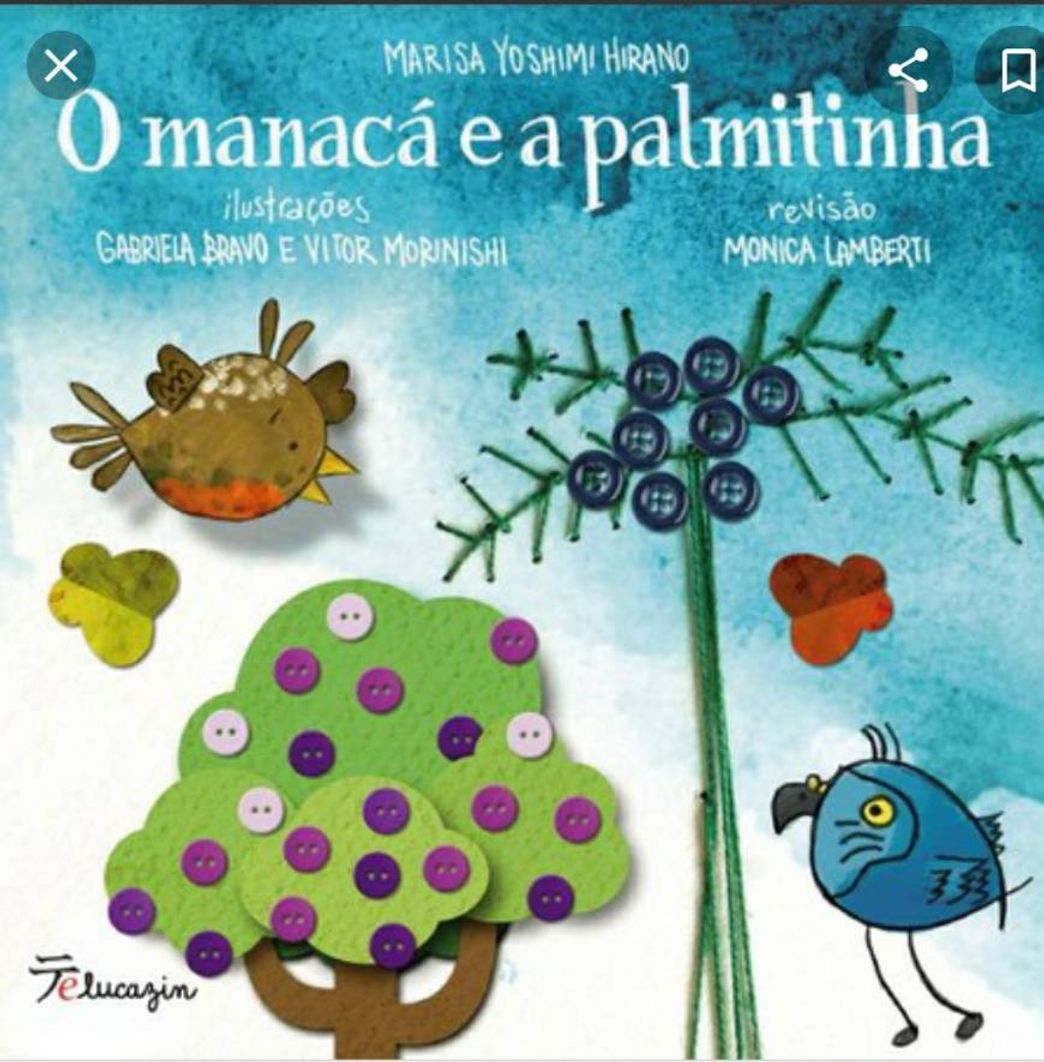 Libro Lançamento do livro O manacá e a palmitinha