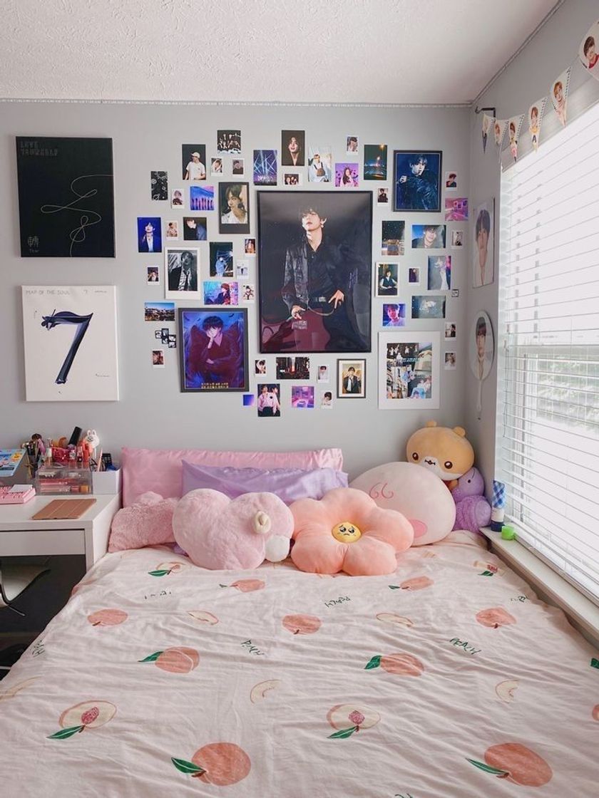 Moda decoração de quarto army💜