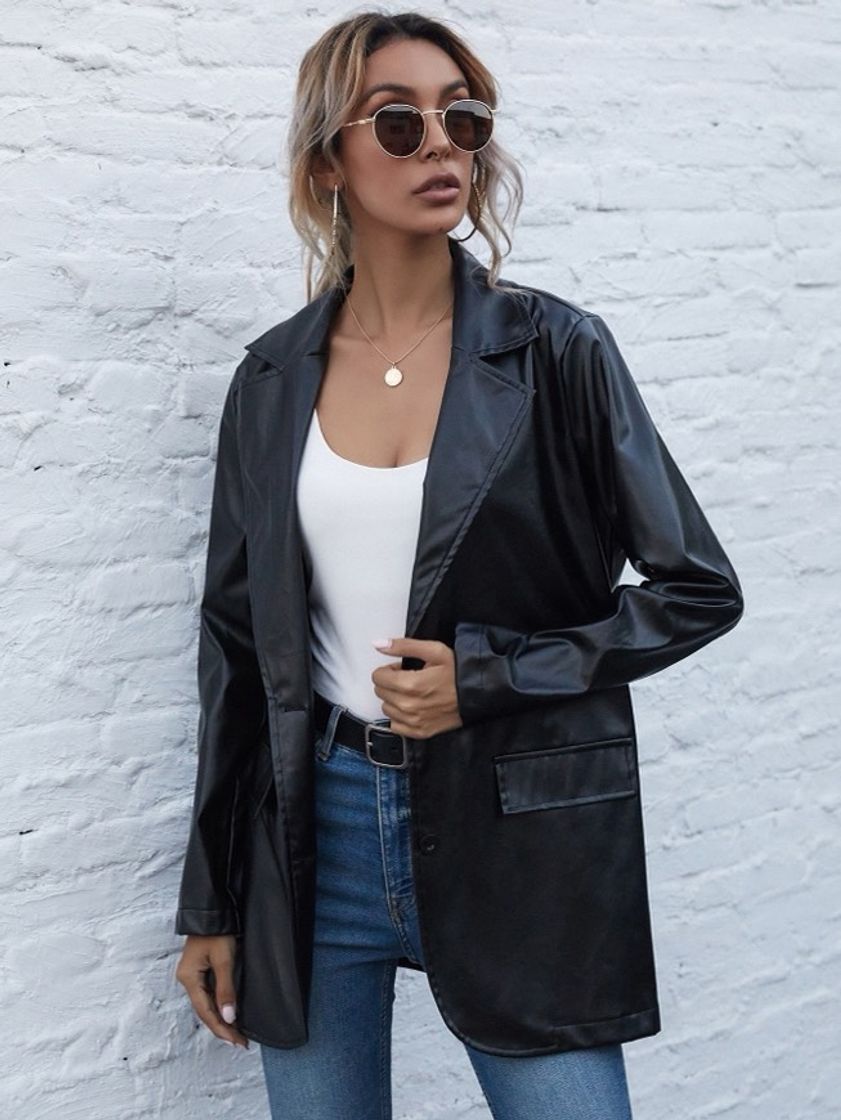 Fashion Leather coat 