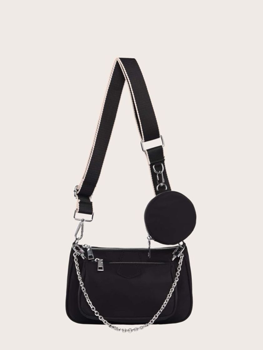 Fashion Minimalist Zipper shoulder bag