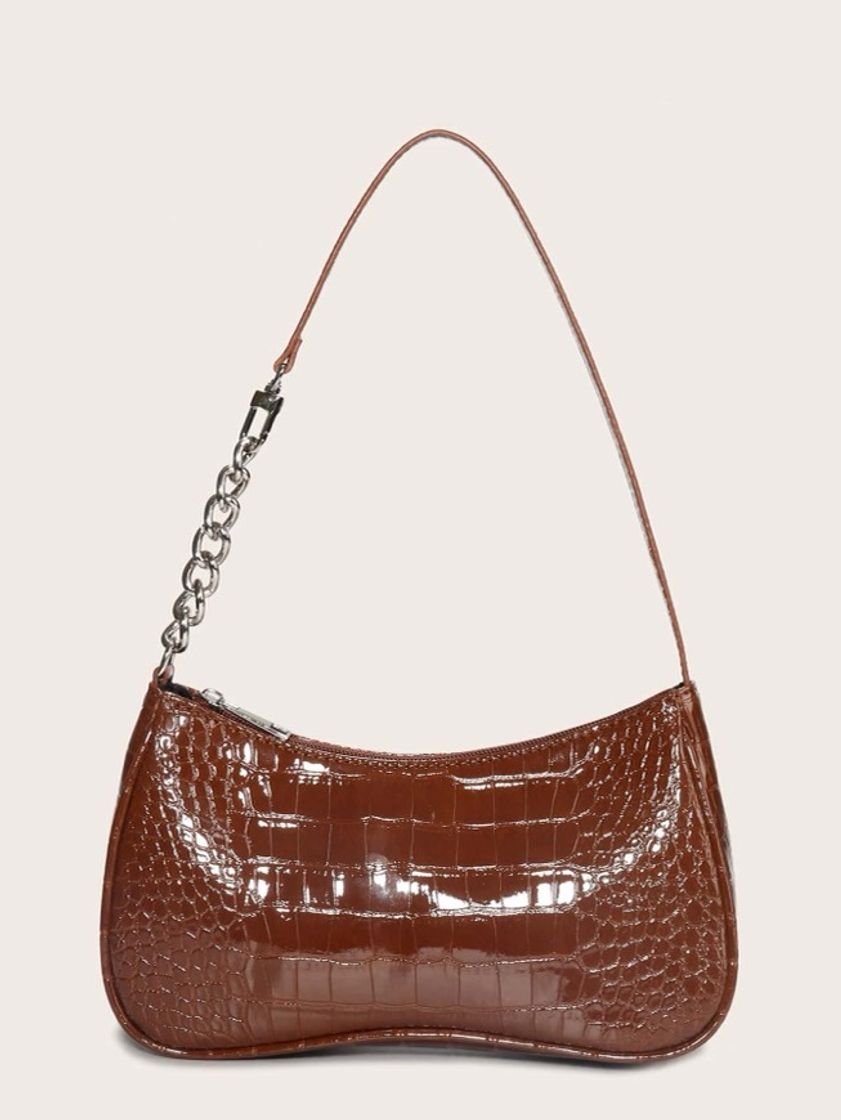 Fashion Croc baguette bag 