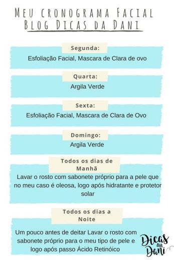 Receitinhas para skin care 🧖🏻‍♀️