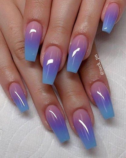 Purple and blue💜