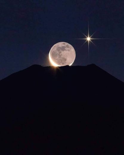 Beleza da lua. 