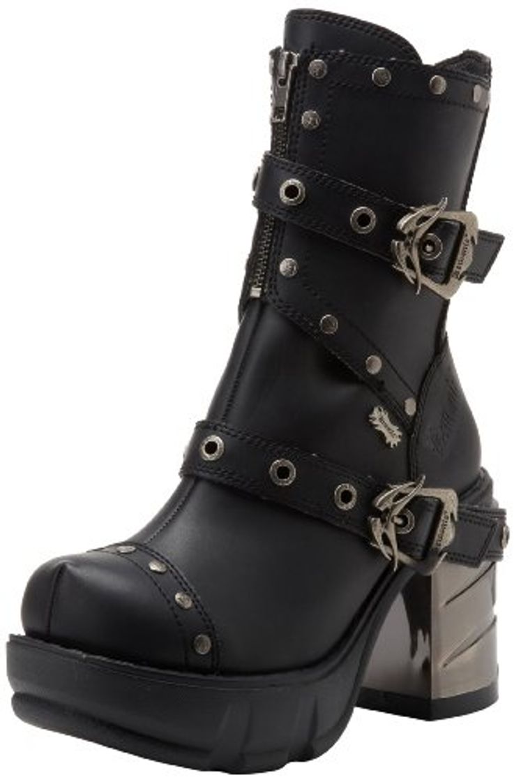 Products Demonia Sinister-201 - Botas Mujer, Negro