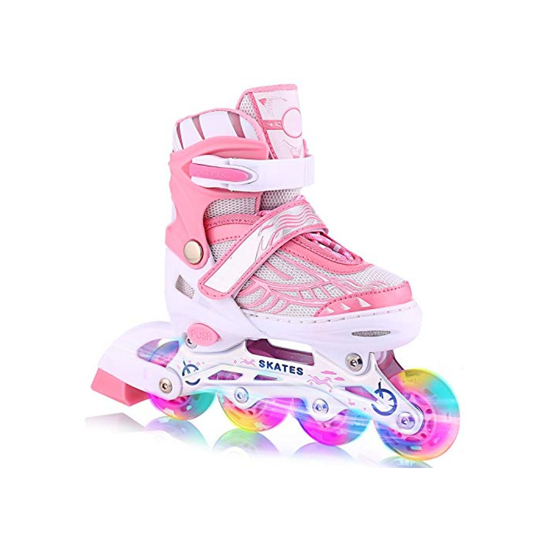 Producto WeSkate Patines en Línea para Niños con Ruedas Luminosas Inline Skates/Rollerblade de