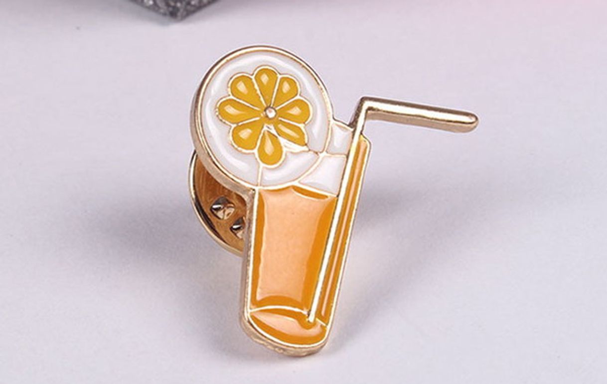 Social Pins laranja 