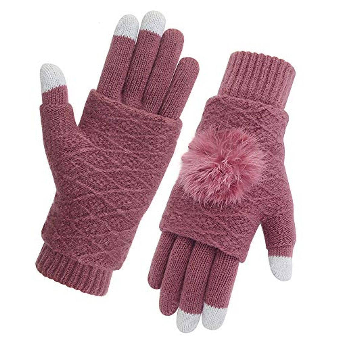 Social Vodabang Guantes de Pantalla Táctil Invierno Caliente Guantes Touchscreen Gloves Deporte Al Aire Libre
