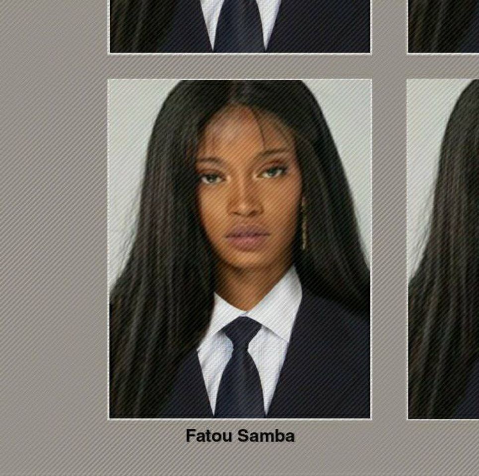 Moda Blackswan's Fatou Samba Yearbook Edit 