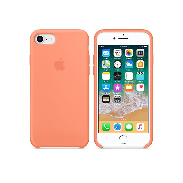 Social Funda para iPhone 7/8 Carcasa Silicona Suave Colores del Caramelo con Superfino