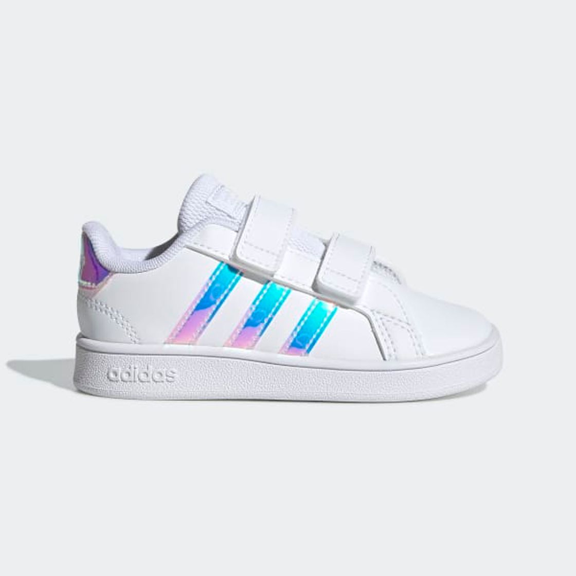 adidas Grand Court K, Zapatillas de Tenis, Multicolor Ftwwht Coppmt Glopnk 000,