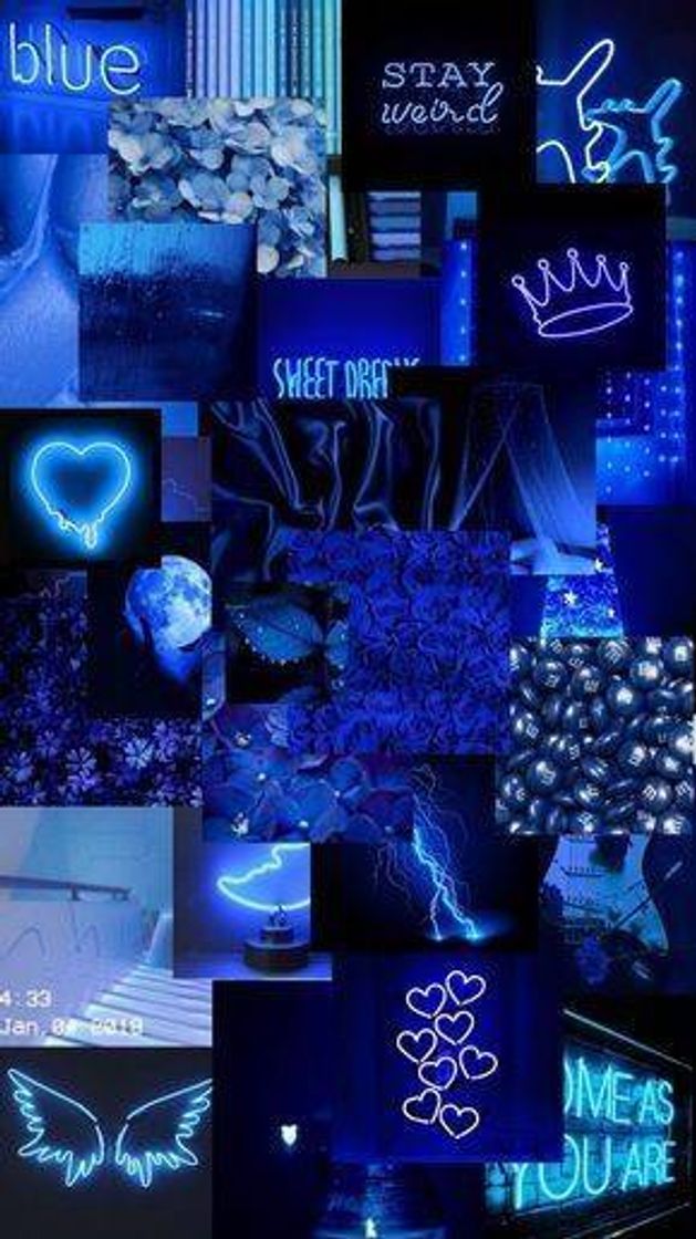 Fashion wallpaper azul aesthetic 💙