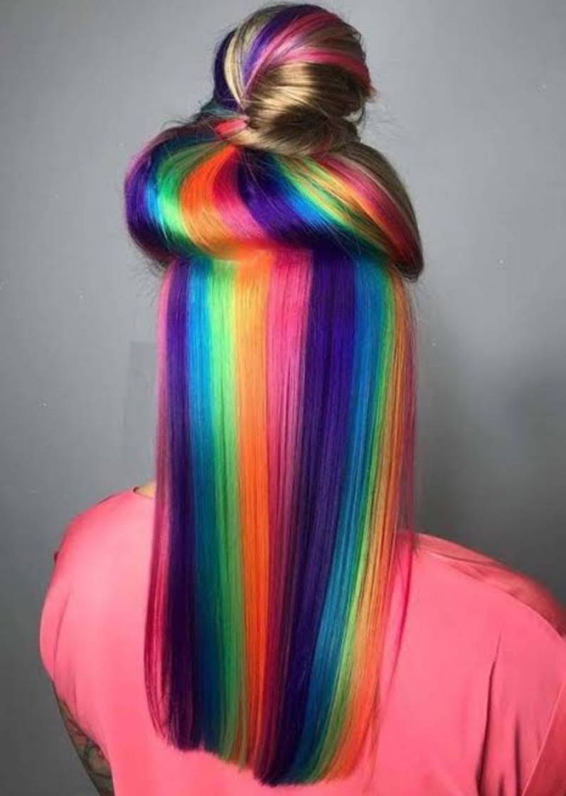 Fashion Cabelo colorido 🌈