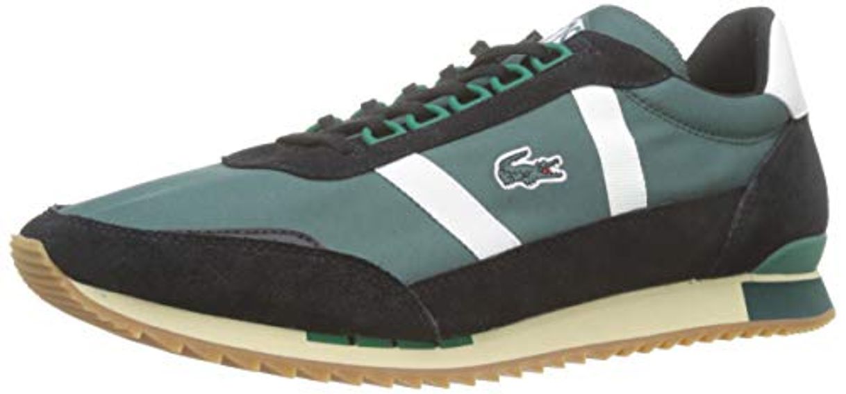 Moda Lacoste Partner Retro 319 1 SMA, Zapatillas para Hombre, Verde