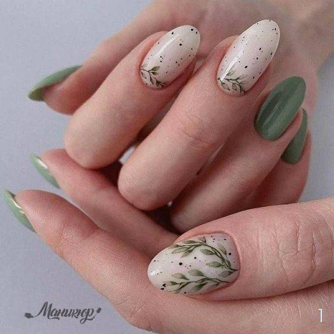 Fashion unhas verdes 