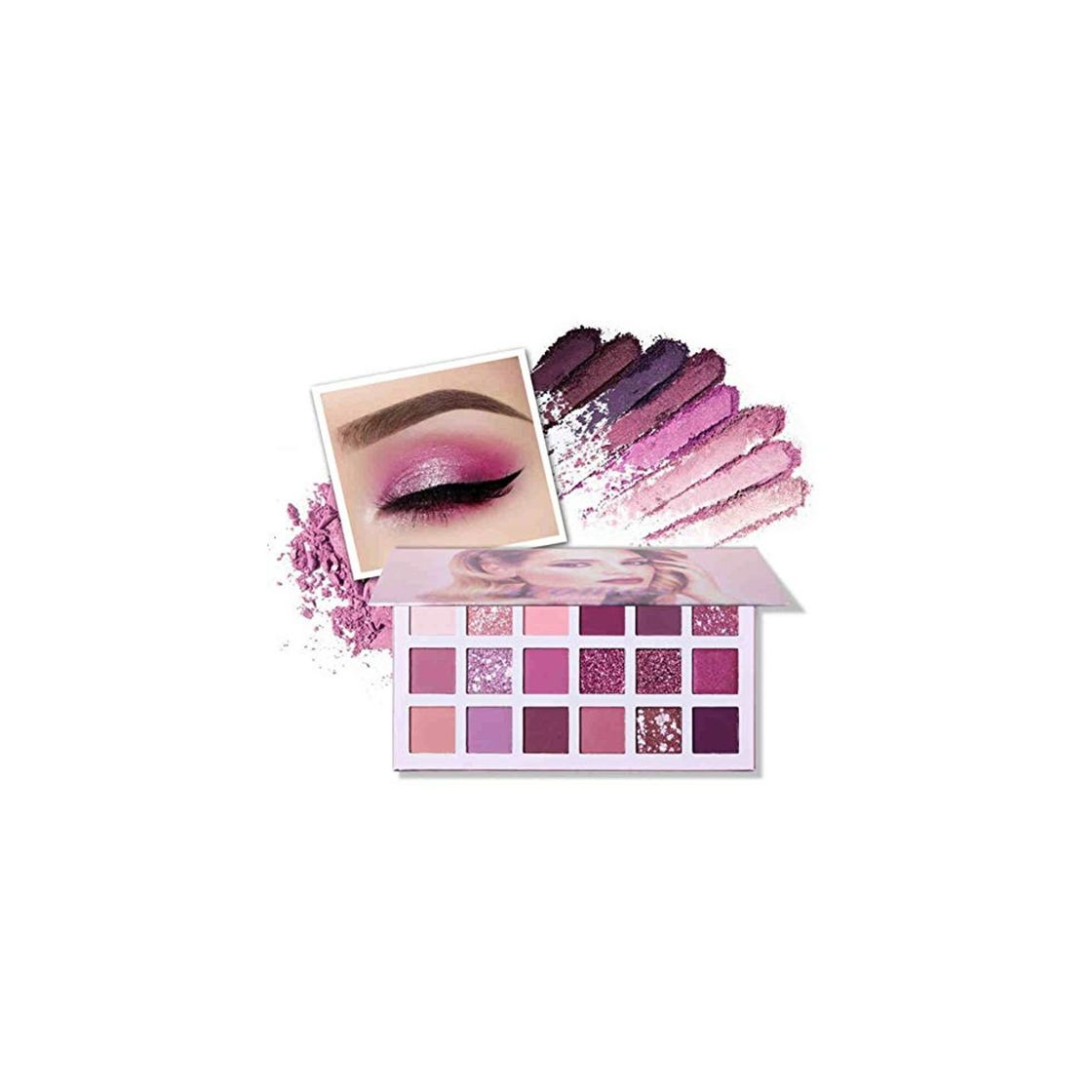 Social ONEWELL Nueva paleta de sombras de ojos desnudas 18 colores