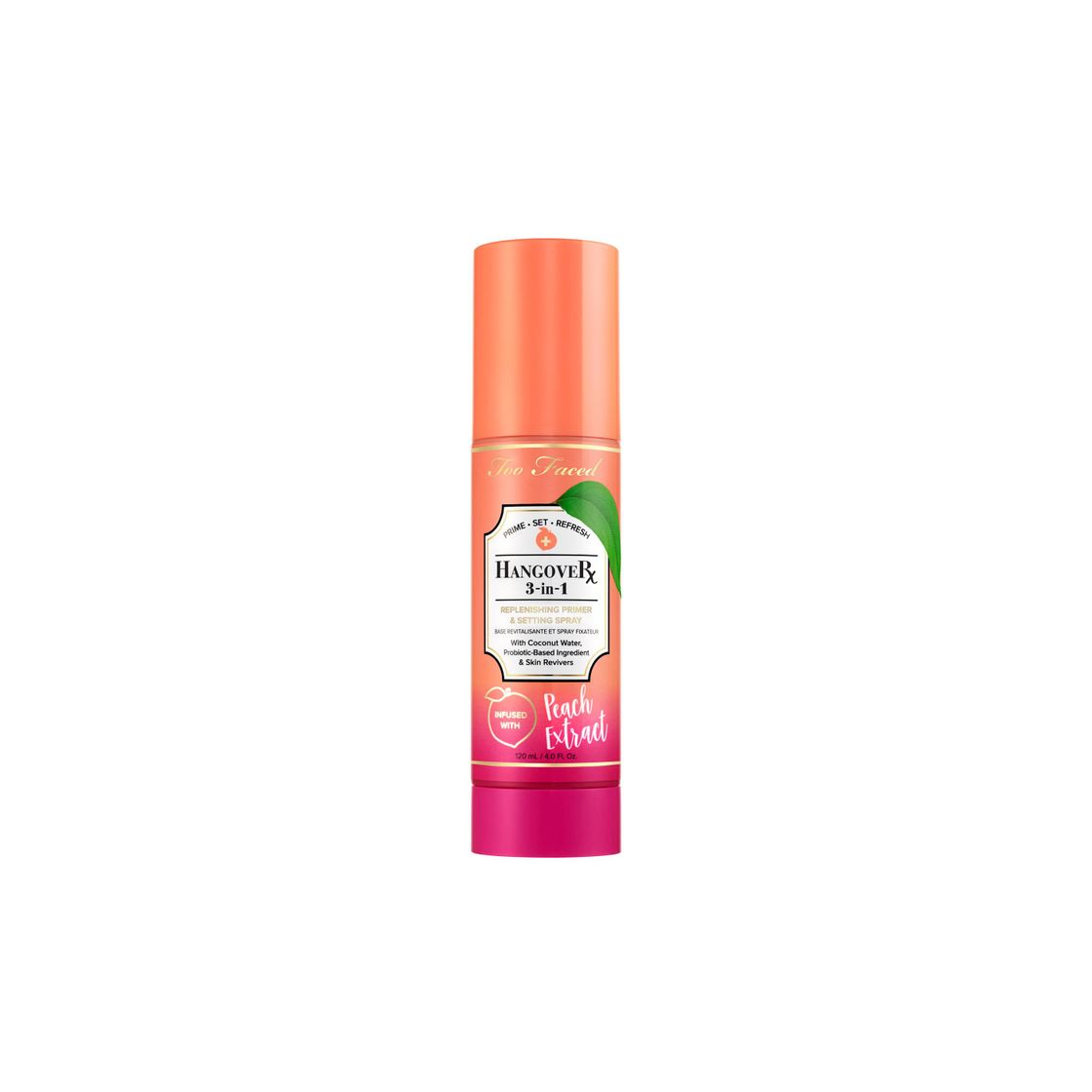 Social Travel Size Hangover 3 en 1 Repl enishing Primer & Setting Spray