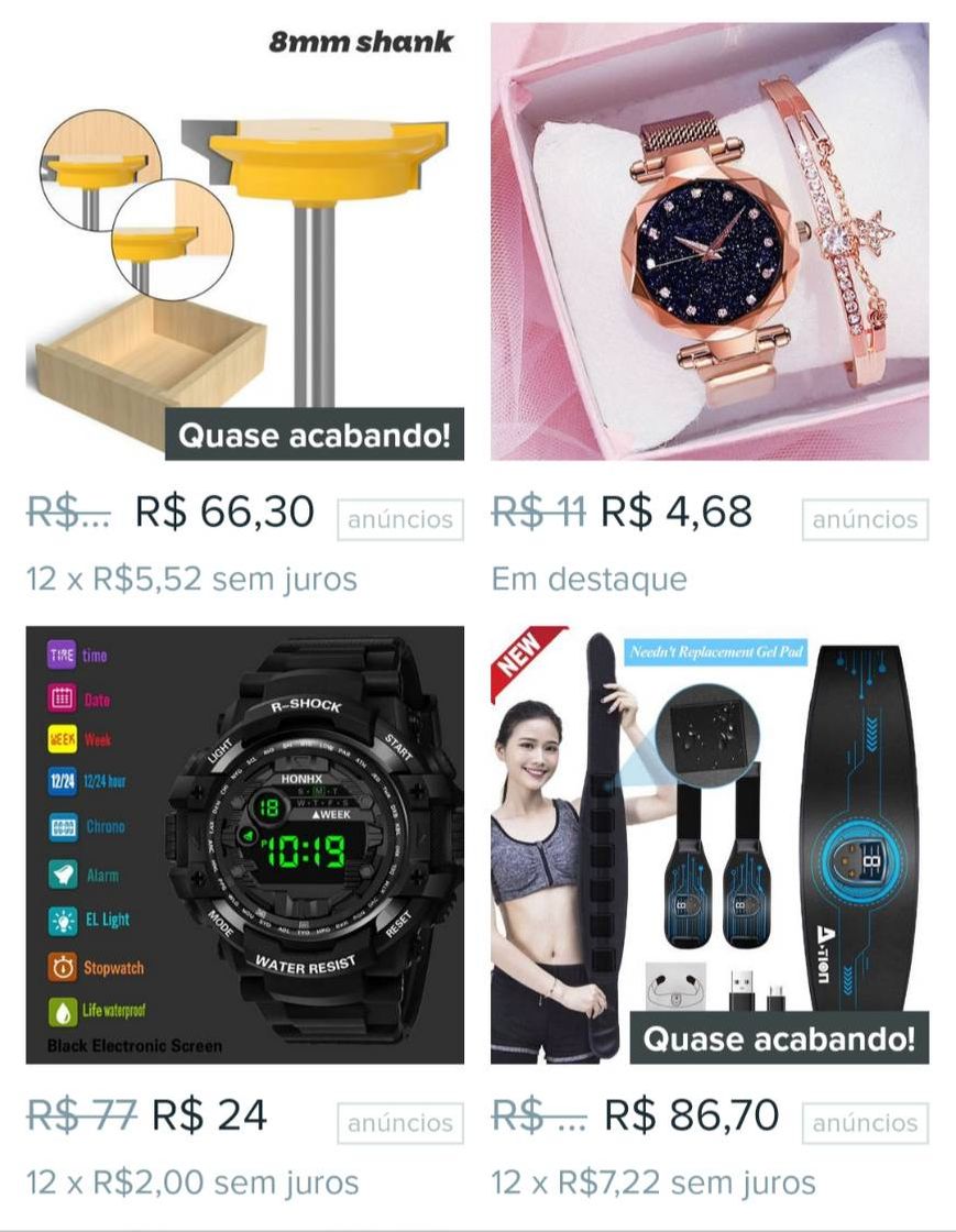 Fashion Wish, um dos melhores lugares para compras on-line.