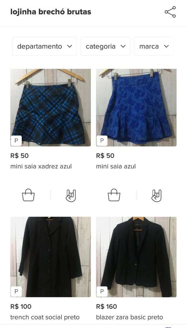 Fashion lojinha brechó brutas | Compre Novos & Usados | Enjoei.