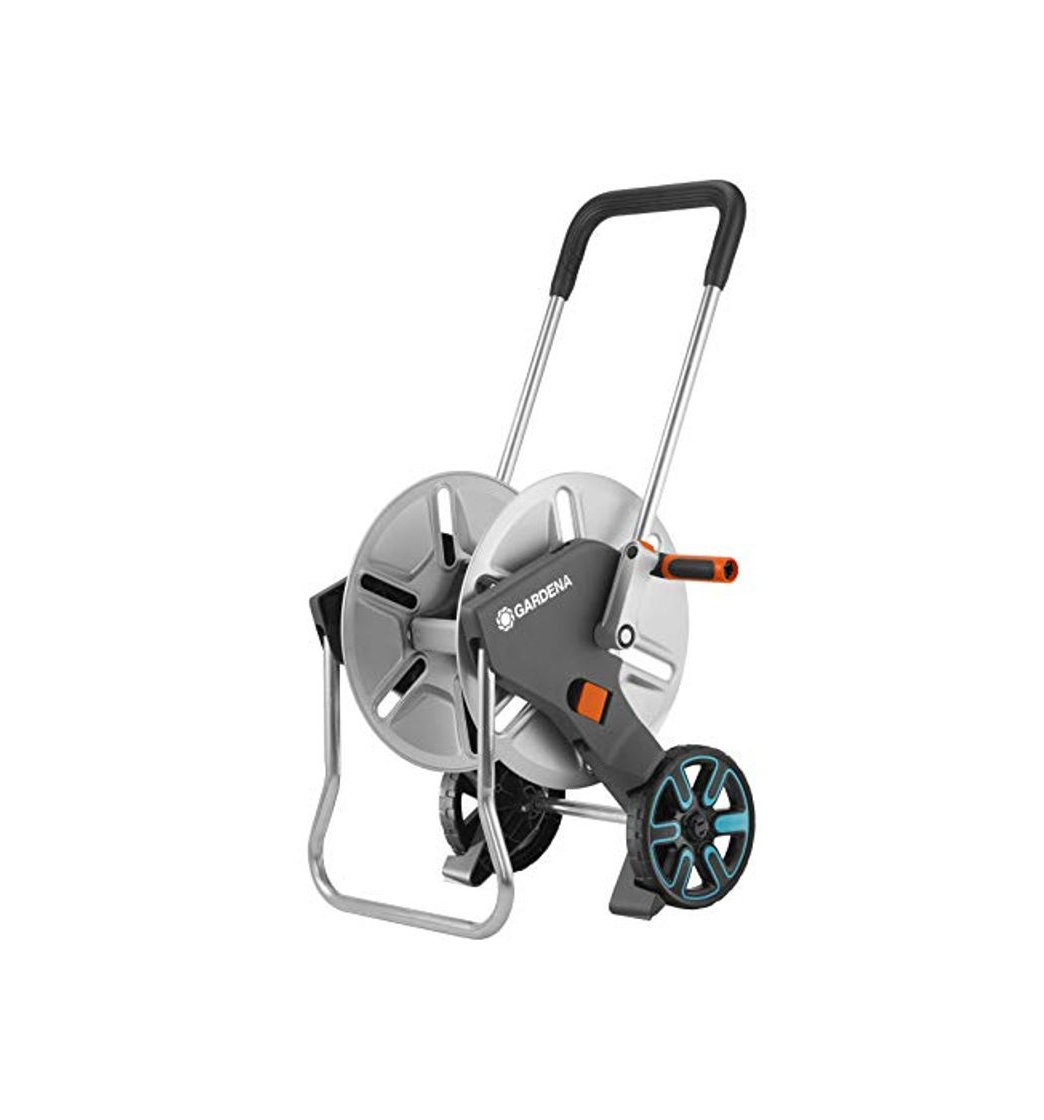 Categoría de hogar Gardena CleverRoll M Metal: Carro portamanguera con capacidad de 60 m, firme, estable