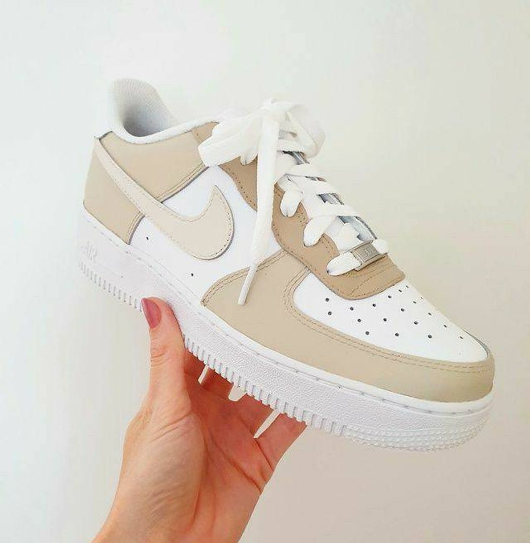 Moda Air Force 1 Bege