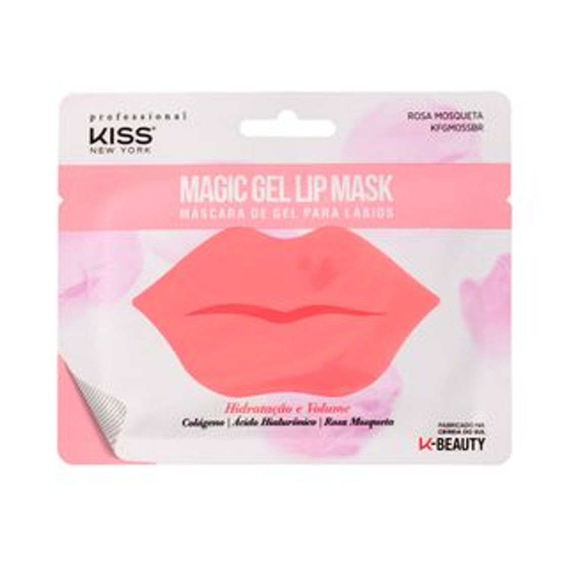 Moda Máscara para Lábios Kiss NY - Magic Gel Mask - 1Un