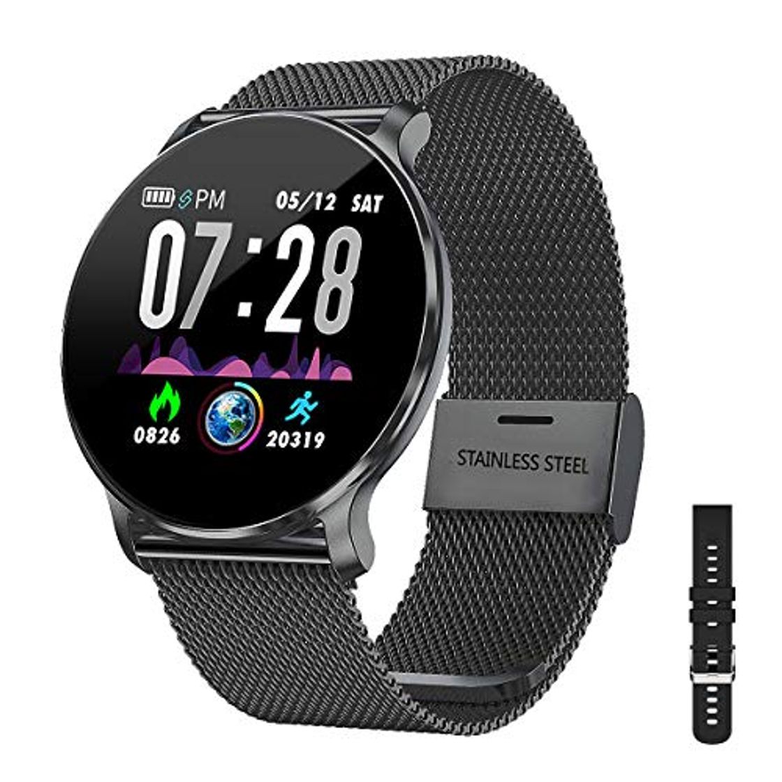 Product TagoBee TB11 Smartwatch Bluetooth IP68 Pulsera Inteligente Impermeable Reloj Movil HD Touch