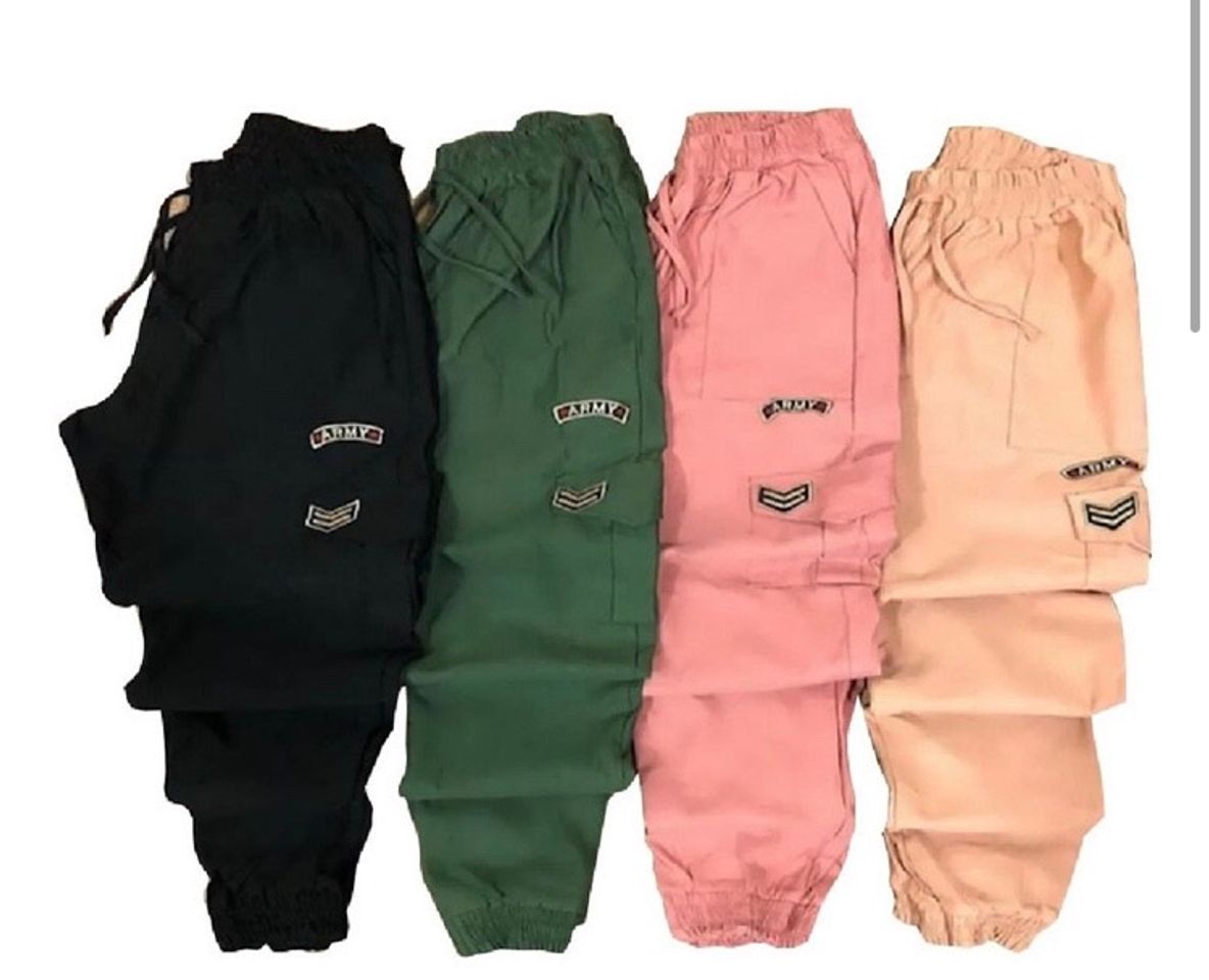 Fashion Calça Jogger Army