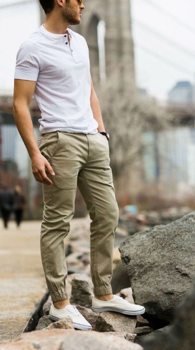 Moda Looks masculinos com calça jogger