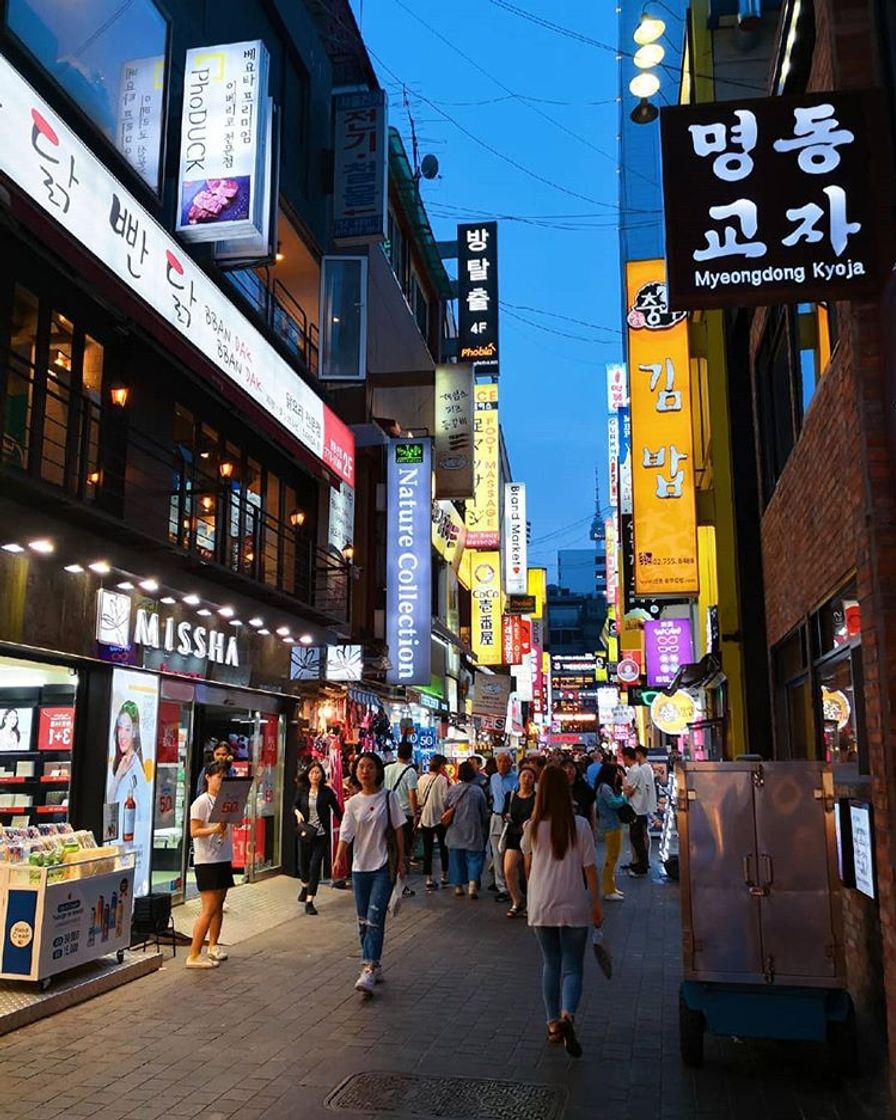 Lugar Myeongdong Night Market