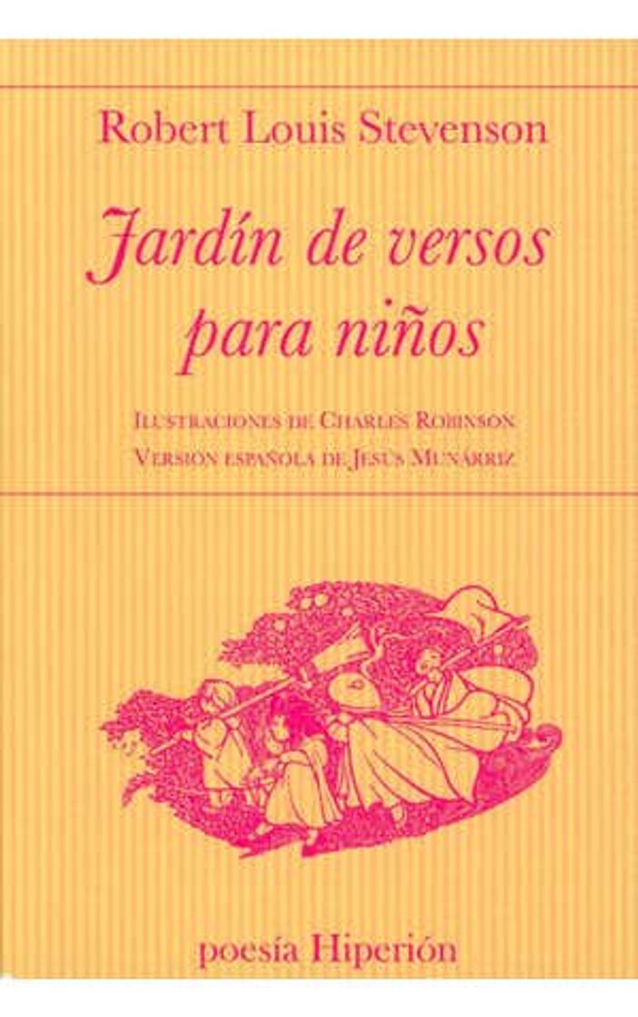 Libros Jardín de versos para niños de ROBERT LOUIS STEVENSON