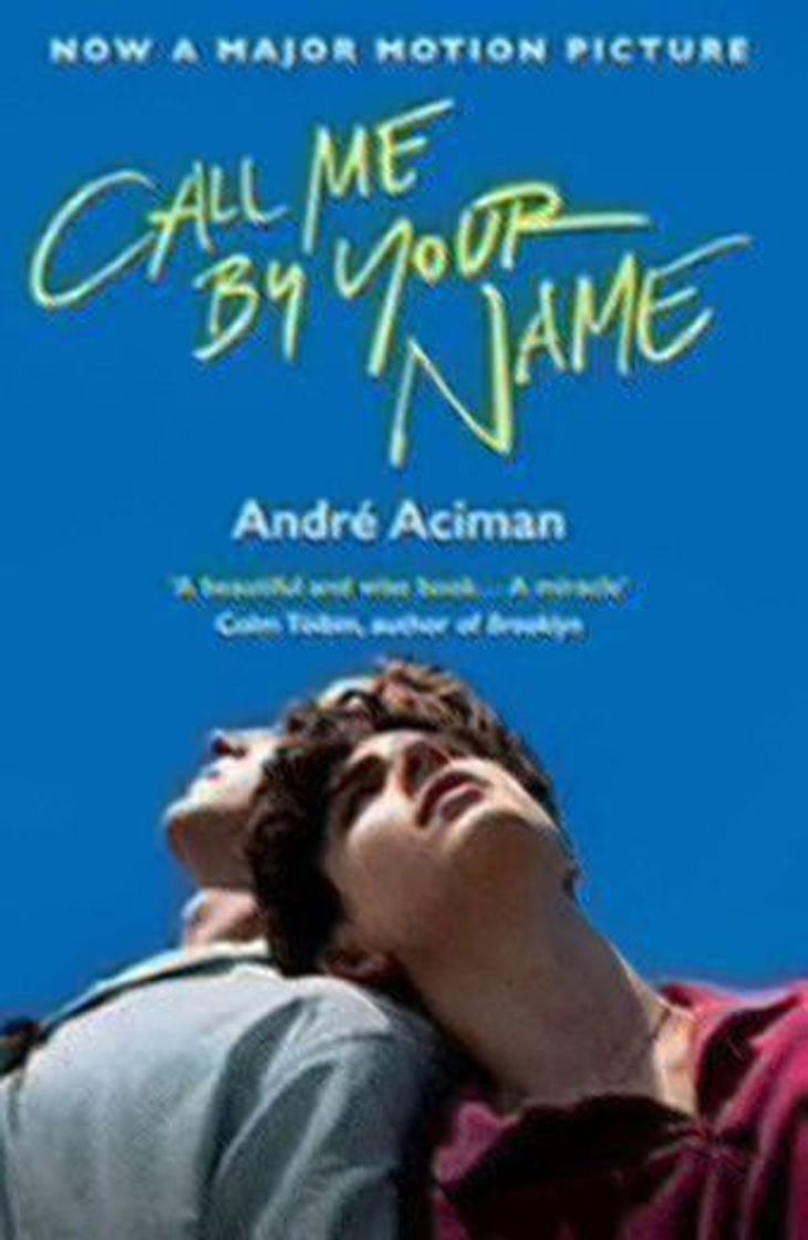 Libro Call Me By Your Name