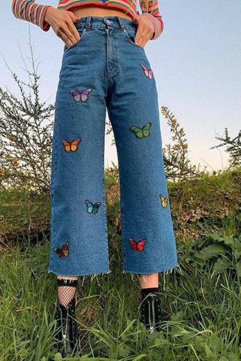 Jeans borboleta👖🦋