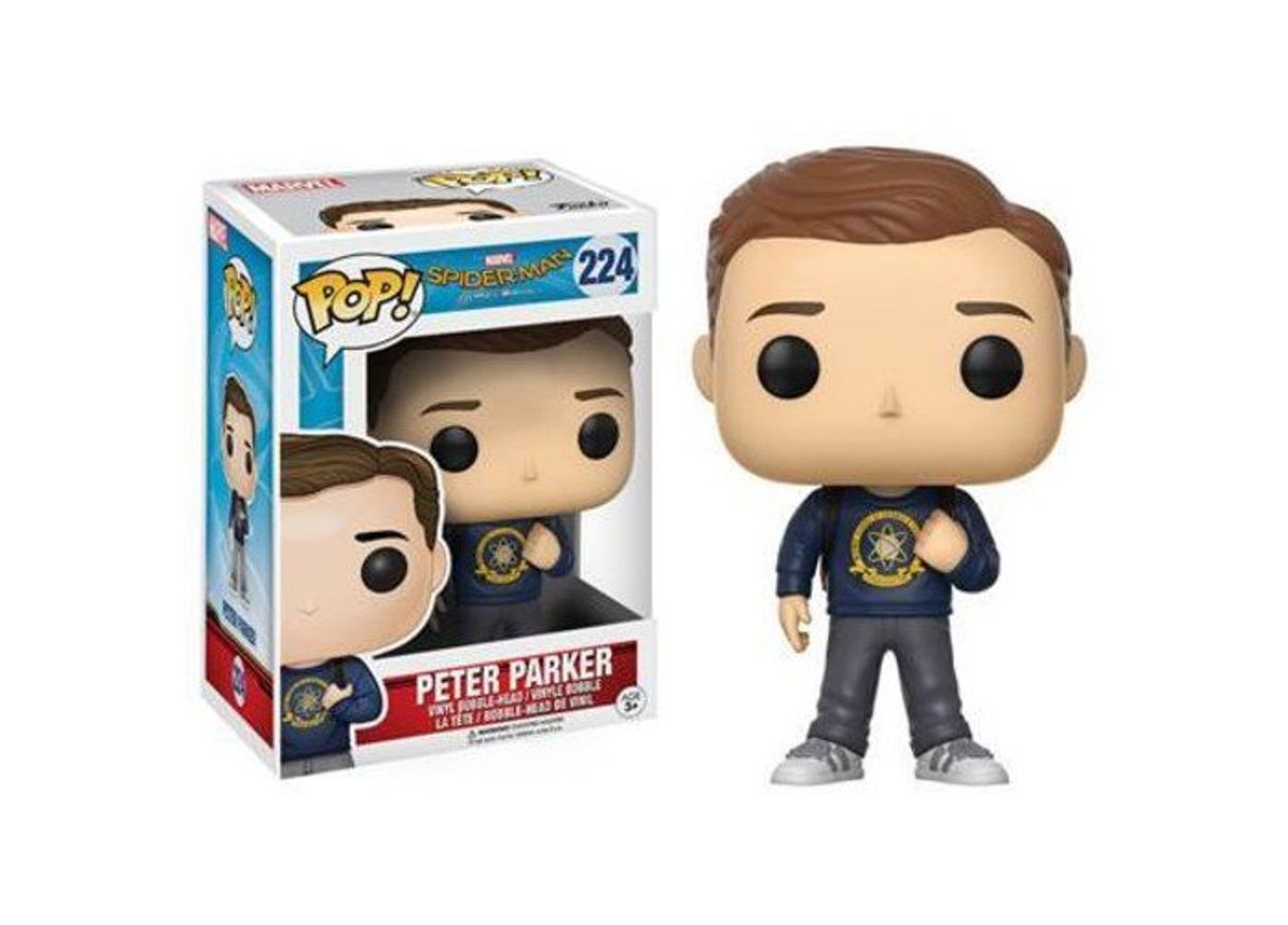 Game Funko - Peter Parker figura de vinilo, colección de POP, seria Spider-Man