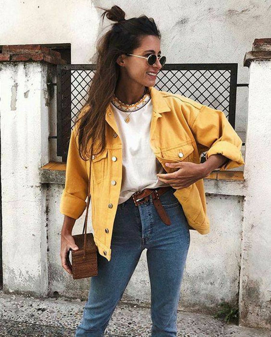 Fashion Yellow jacket