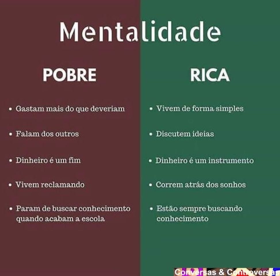 Moda Mente Pobre x Rica