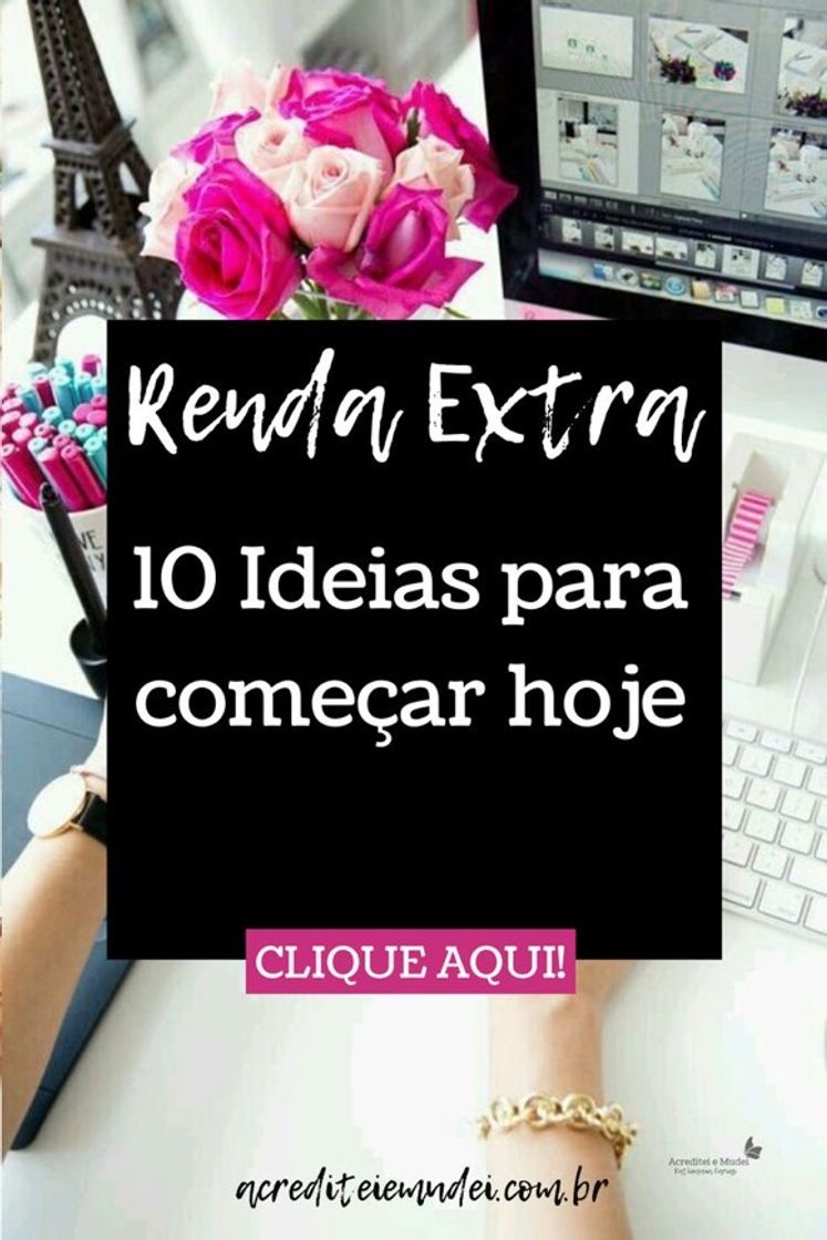 Moda Ideias para renda extra 