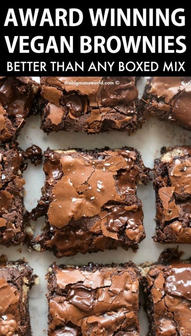 Restaurantes  Brownie vegano 🍫 