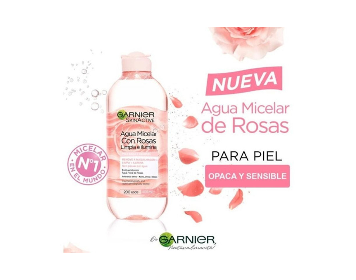 Producto Agua Micelar de rosas Garnier  