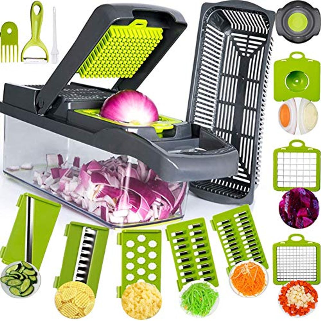 Social SAIAOBO Cortador de Verduras Mandoline 13 en 1