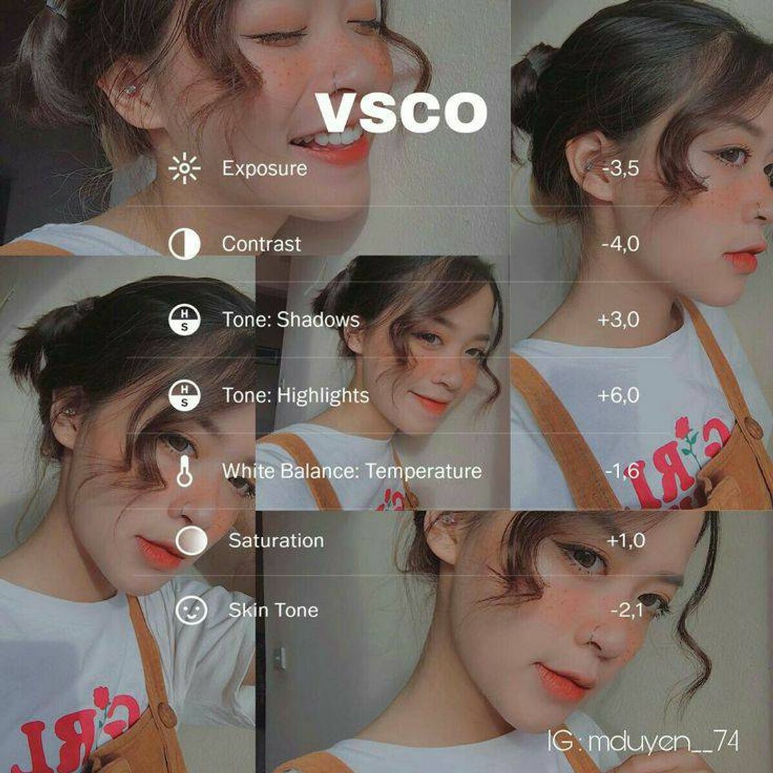 Fashion filtro vsco