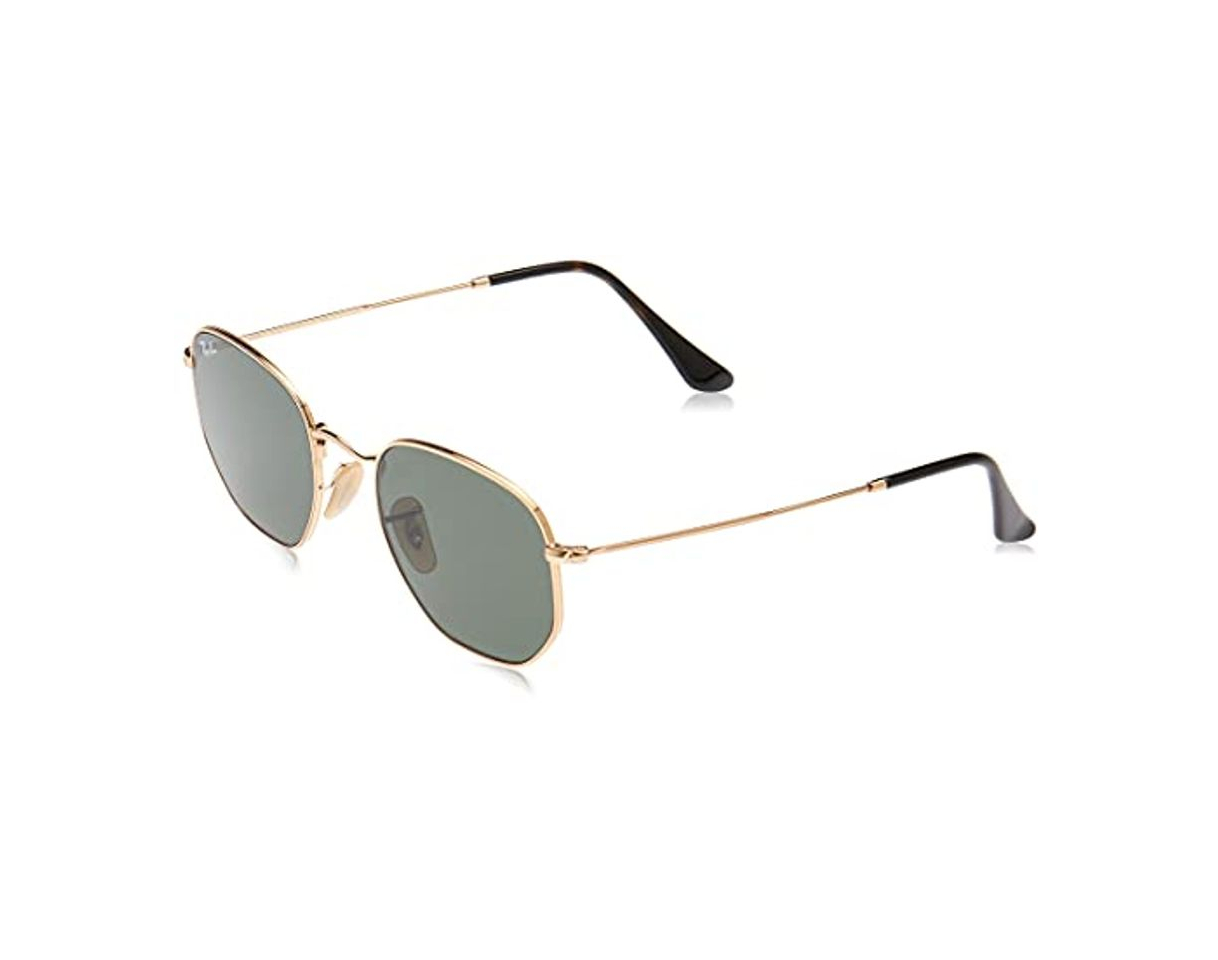 Social Ray-Ban Hexagonal Flat Lenses Gafas de Sol, Oro